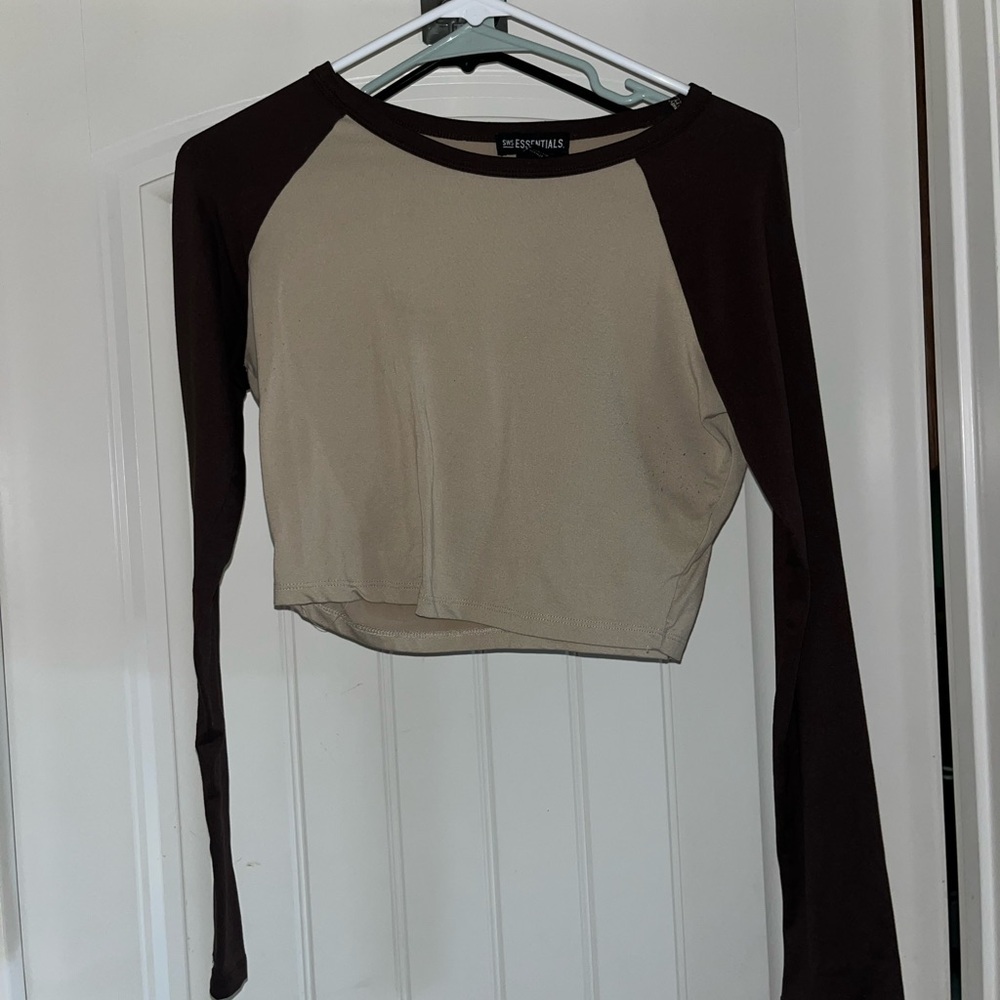 Teens Cropped Long Sleeve